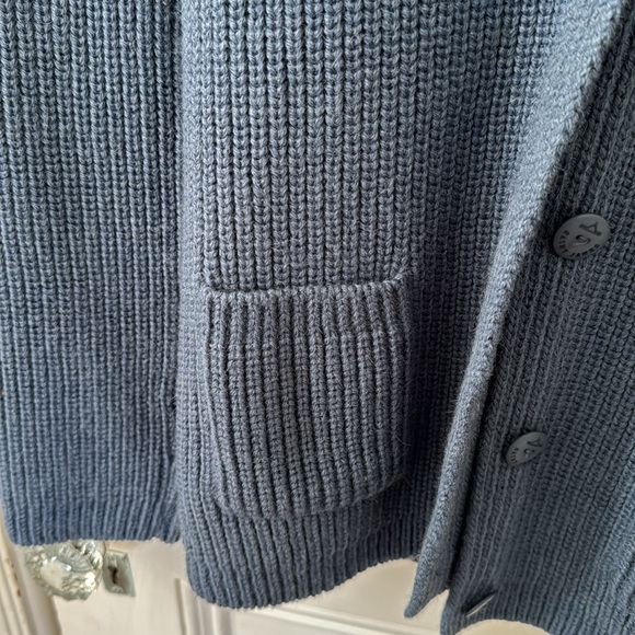Saint James French Blue cardigan size 8 - Picture 4 of 4